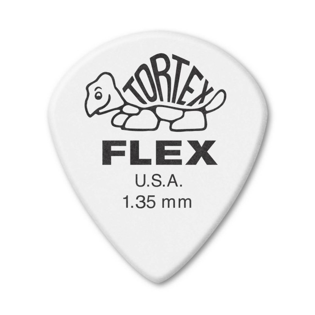 Ģitāras mediators Dunlop Flex Jazz III 1.35mm