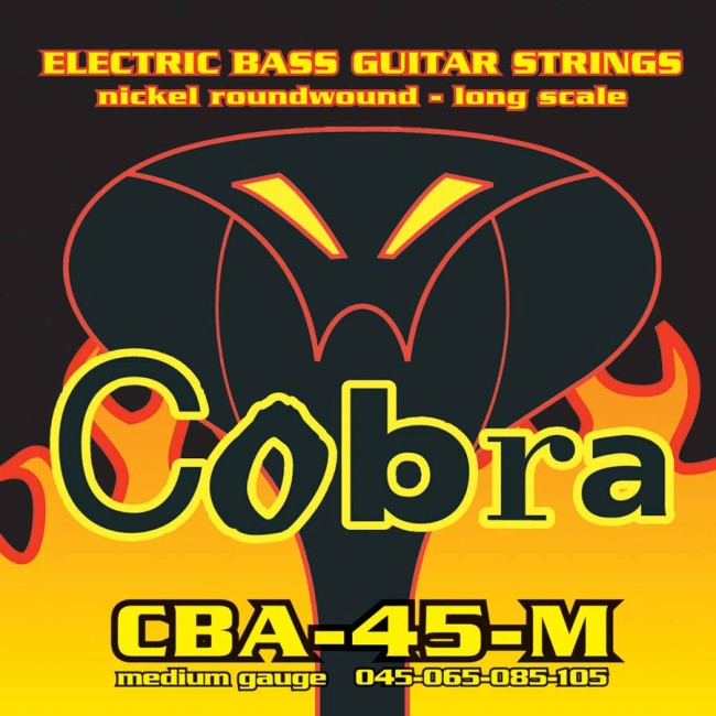 Basģitāras stīgas Cobra CBA-45-M (45-105)