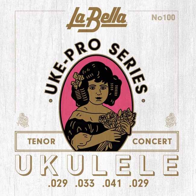 Koncerta/Tenora ukuleles stīgas La Bella L-100