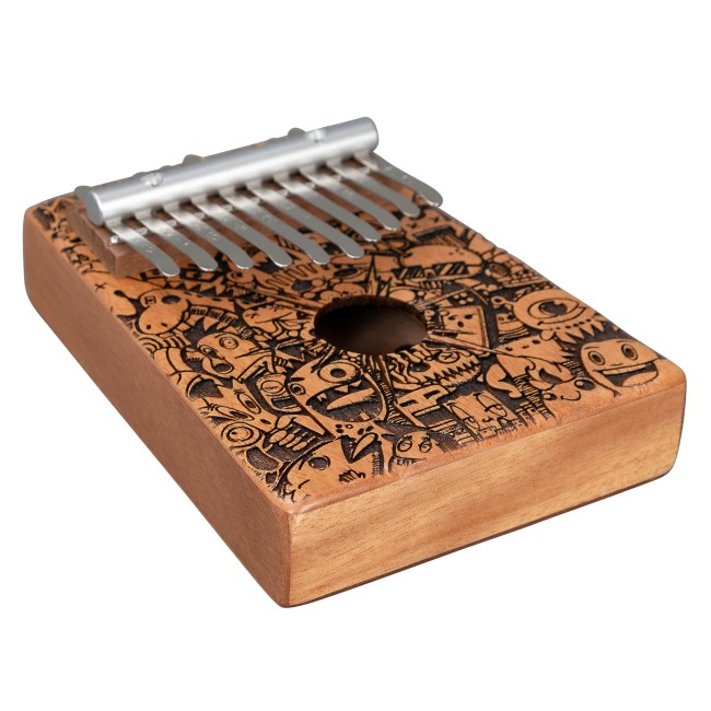 Kalimba Sela Mahogany 10 SE-256 Little Monster Laser