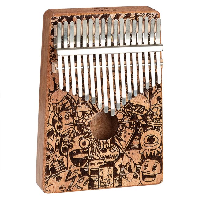 Kalimba Sela Mahogany 17 SE-251 Little Monster Laser