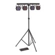 LED gaismu komplekts 4LEDKIT-DJ 7x3W