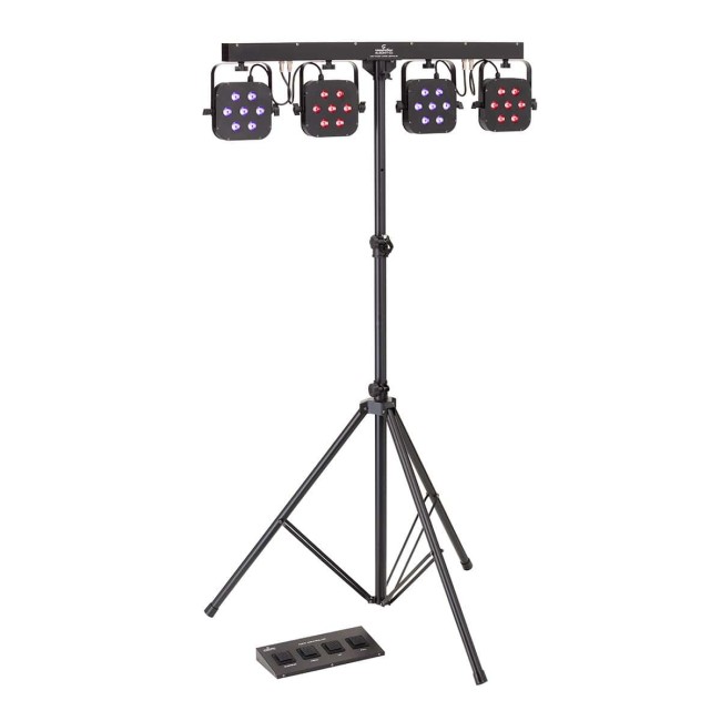 LED gaismu komplekts 4LEDKIT-DJ 7x3W